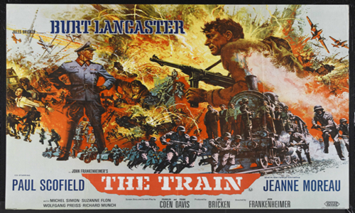The Train (1964 War Drama) (Starring: Burt Lancaster, Jeanne Moreau, Paul Scofield)