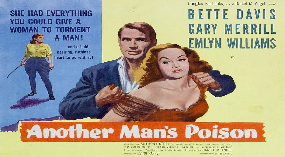 Another Man's Poison (1951 Thriller) (Starring: Bette Davis, Gary Merrill, Emlyn Williams)