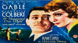 Thumbnail image for It Happened One Night (1934 Comedy Romance) (Starring: Clark Gable, Claudette Colbert, Walter Connelly)