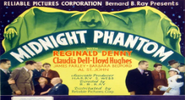 Thumbnail image for Midnight Phantom (1935, Reginald Denny, Claudia Dell)