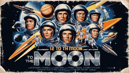Thumbnail image for 12 To the Moon (1960 Science Fiction) (Starring: Anthony Dexter, Tom Conway, Ken Clark)