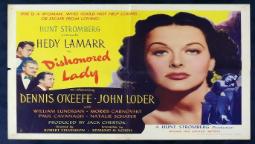 Thumbnail image for Dishonored Lady (1947 Thriller) (Starring: Hedy Lamarr, Dennis O'Keefe, John Loder)