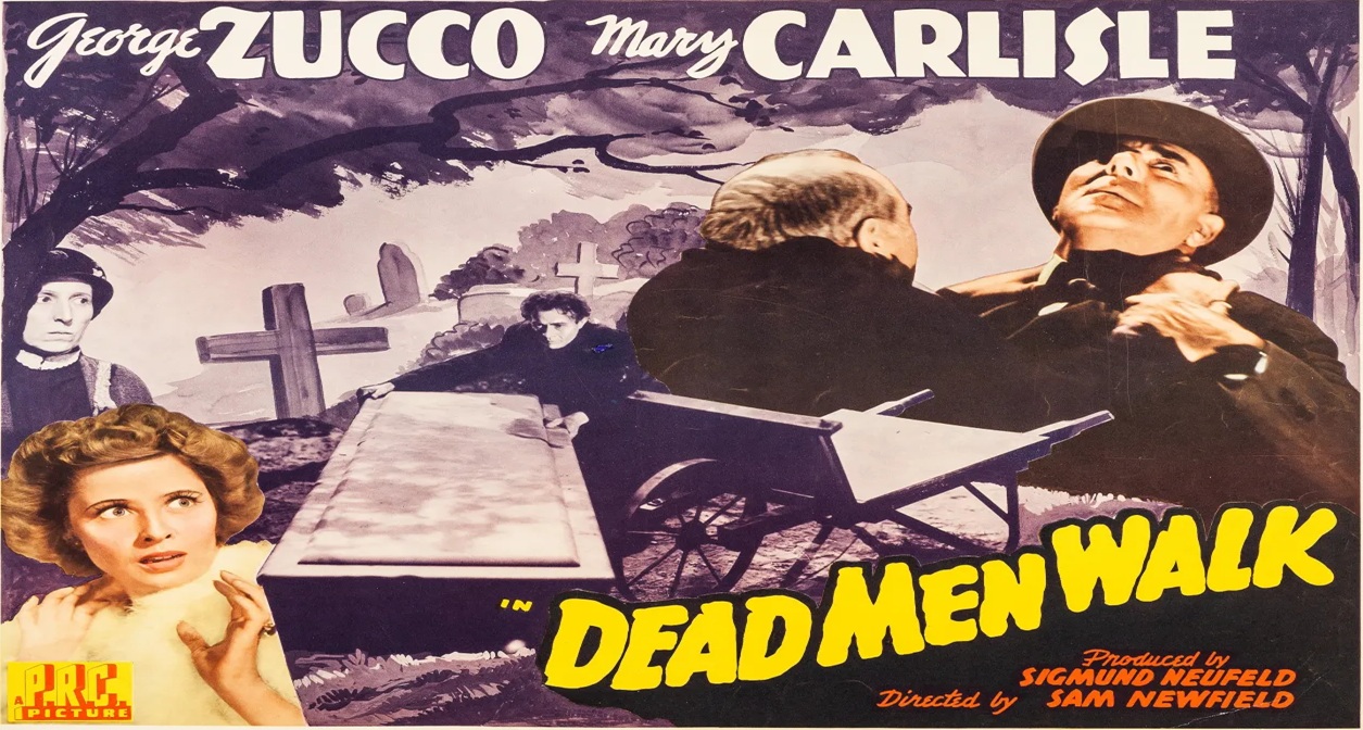 Thumbnail image for Dead Men Walk (1943, Horror) (George Zucco, Mary Carlisle)