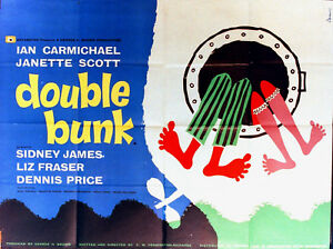 Double Bunk (1961 British Comedy) (Starring: Janette Scott, Ian Carmichael)