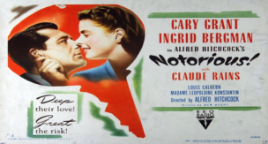Thumbnail image for Notorious (1946 Thriller) (starring: Ingrid Bergman, Cary Grant, Claude Rains)