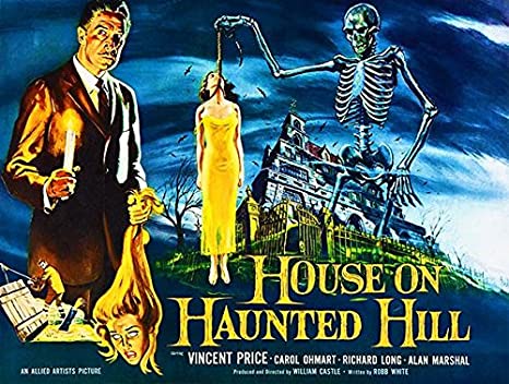 House On Haunted Hill (1959 Horror) (Starring: Vincent Price, Carol Ohmart)
