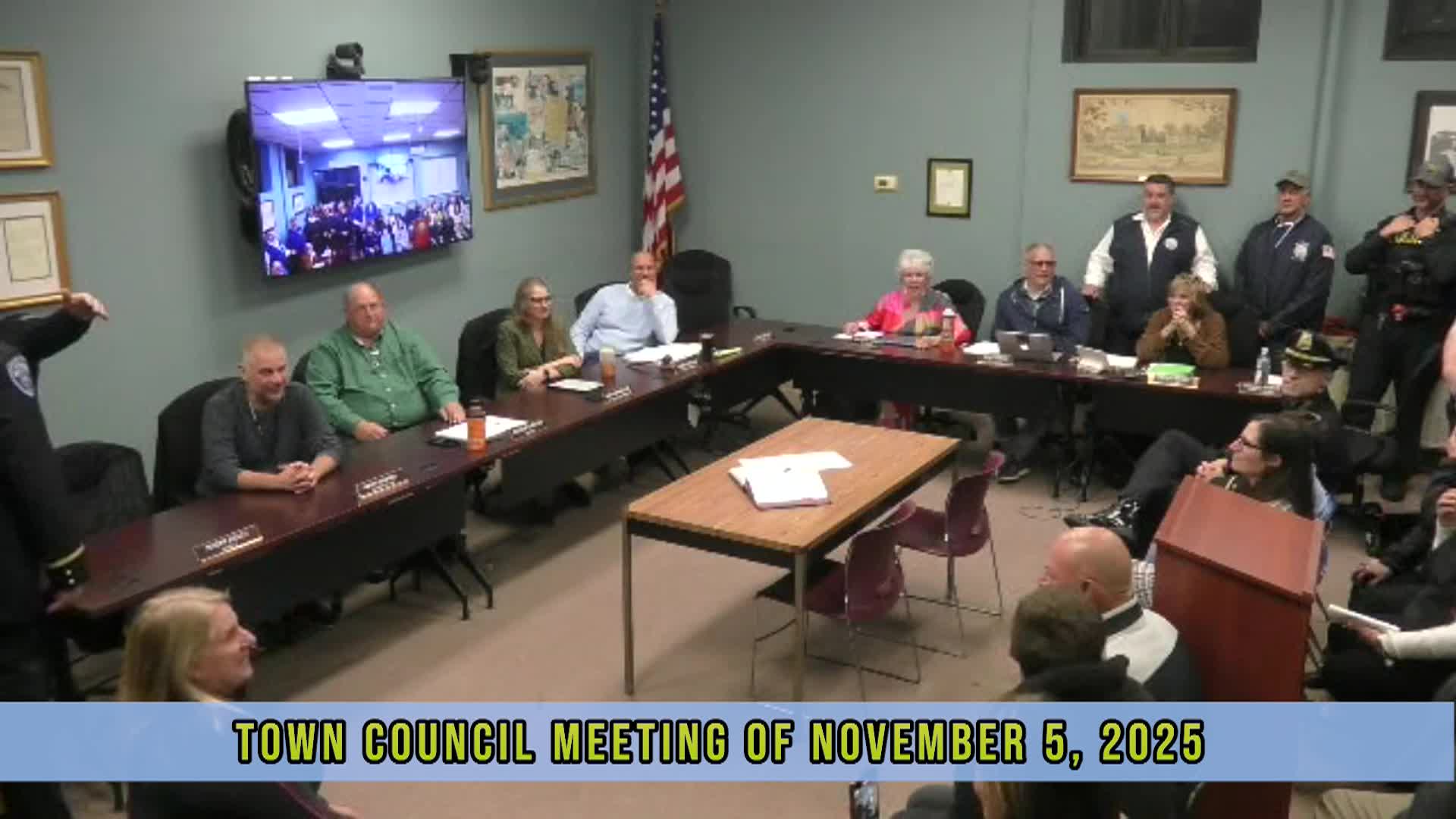 Town Council Meeting November 5, 2025