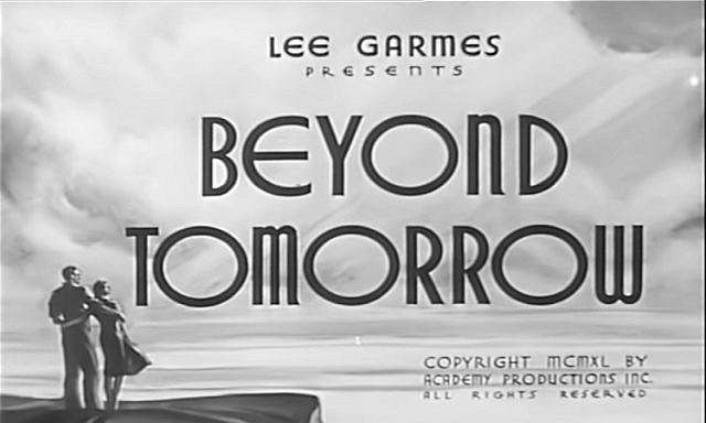 Beyond Tomorrow (1940 Fantasy Romance) (Starring: Harry Cary, Charles Winninger, Jean Parker)