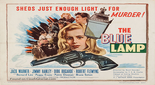 The Blue Lamp (1950 Crime Drama, UK) (Starring: Dirk Bogarde, Jack Warner)