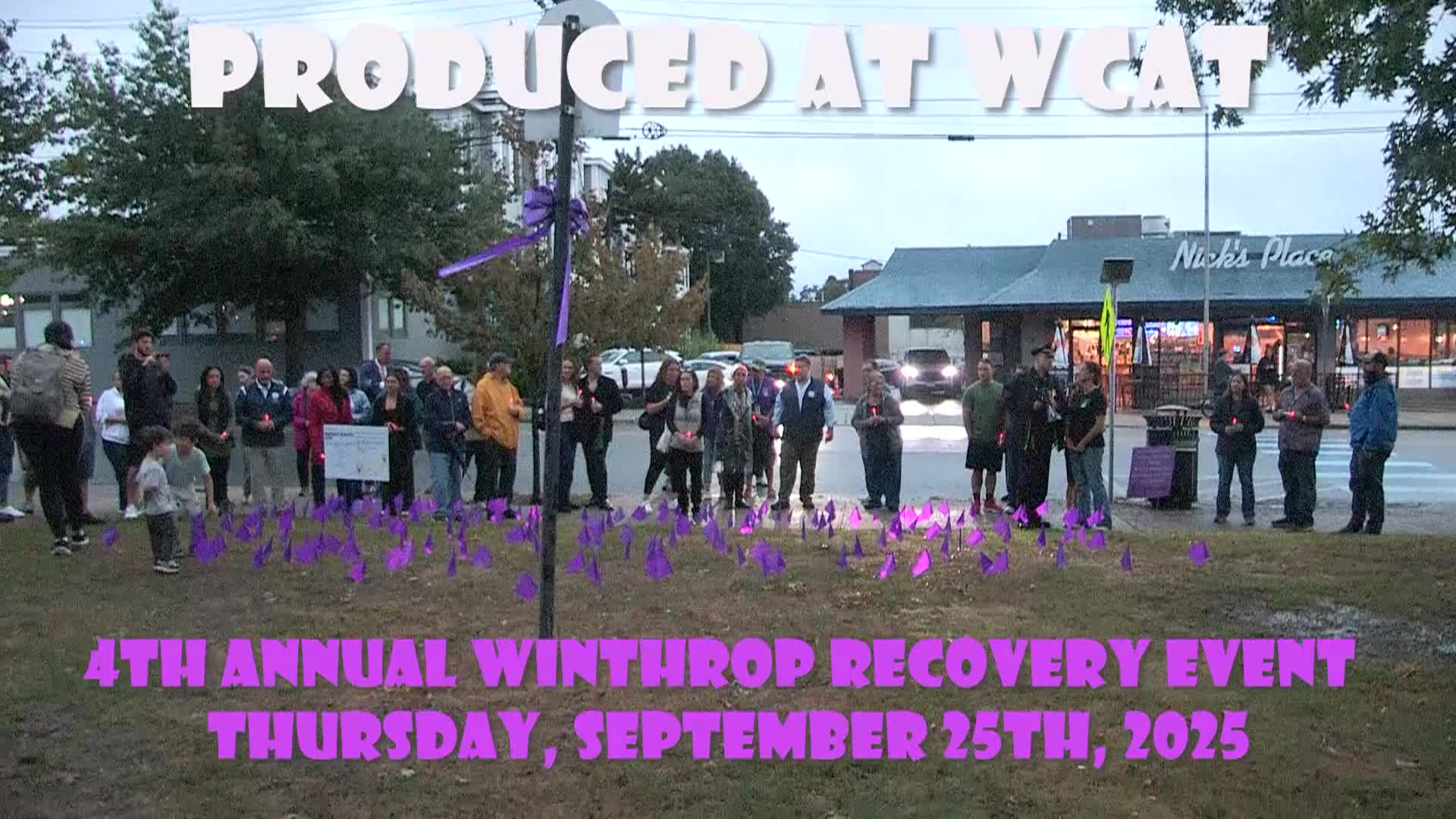 Fourth Annual Winthrop Recovery Event, September 25, 2025