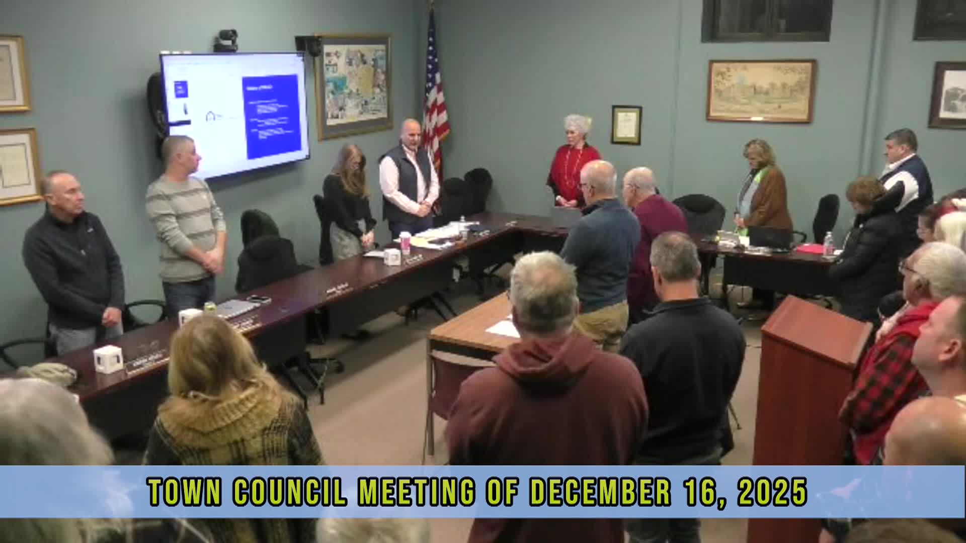 Winthrop Town Council Meeting of December 16, 2025