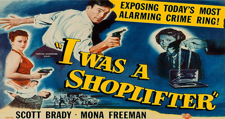 I Was A Shoplifter (1950 Crime Drama) (Starring: Scott Brady, Tony Curtis, Mona Freeman)