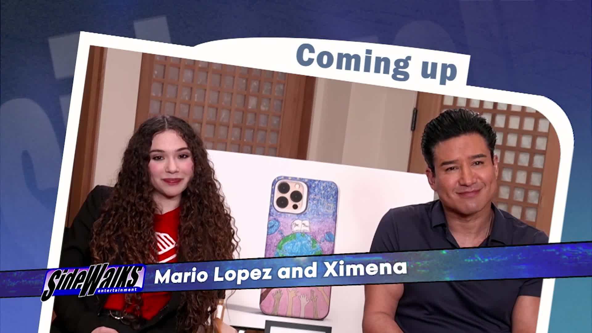 Thumbnail image for Sidewalks Entertainment: Actor / TV personality Mario Lopez and Ximena