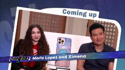 Thumbnail image for Sidewalks Entertainment: Actor / TV personality Mario Lopez and Ximena