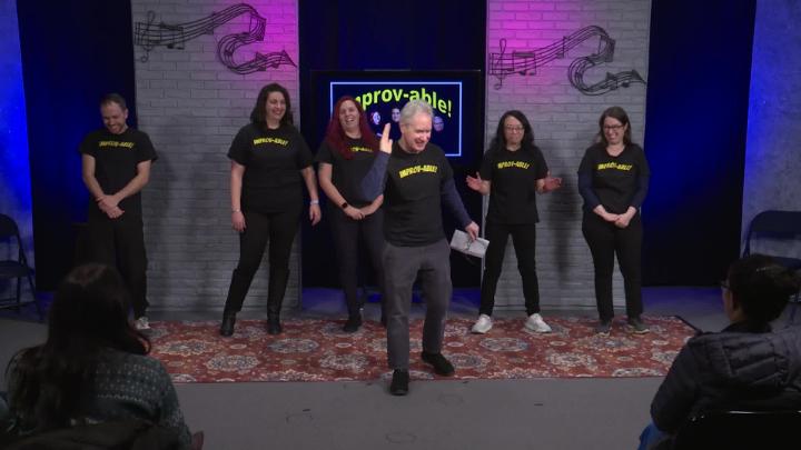 Thumbnail image for Improv-able!: Live Musical Comedy Show (Dedham TV) (February Episode)