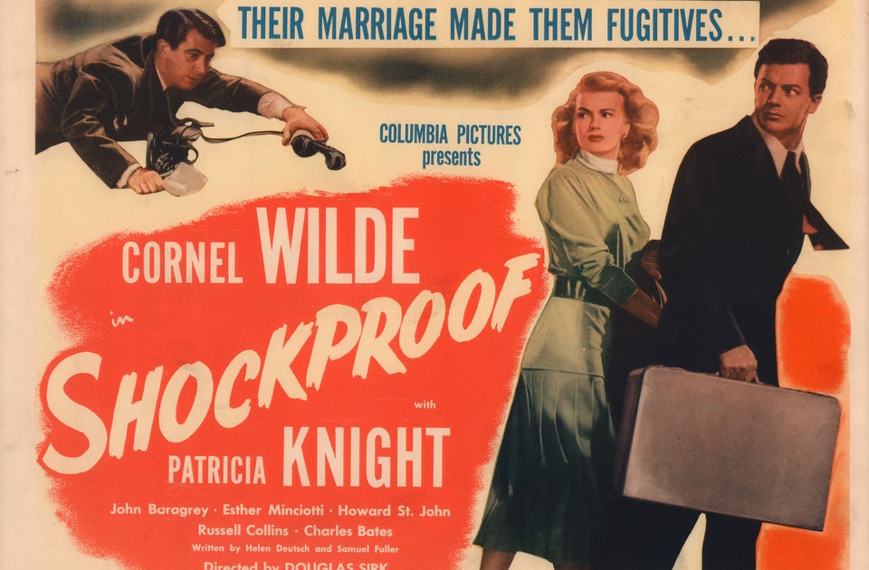 Shockproof (1949, Crime) (Starring: Cornel Wilde, Patricia Knight, Esther Minciotti)