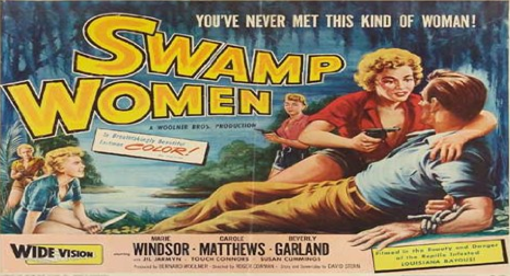 Thumbnail image for Swamp Women (1956 Crime) (Starring: Carole Mathews, Mike Connors, Beverly Garland)