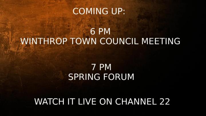 Thumbnail image for Town Council Meeting and Spring Forum, April 21, 2026