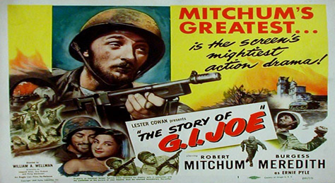 Thumbnail image for Ernie Pyle's "The Story of G.I. Joe" (1945, War Drama) (Burgess Meredith, Robert Mitchum)