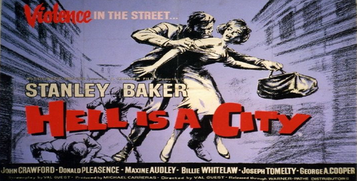 Thumbnail image for Hell Is A City (1960 Thriller, UK) (Starring: Stanley Baker, Donald Pleasence, Billie Whitelaw)