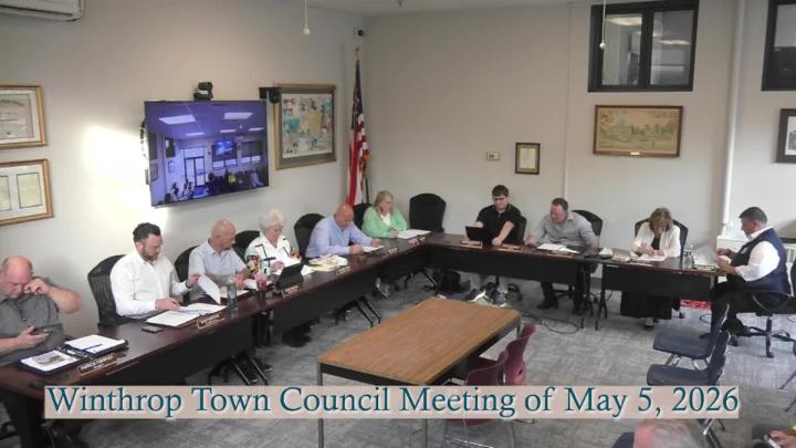Thumbnail image for Winthrop Town Council Meeting of May 5, 2026
