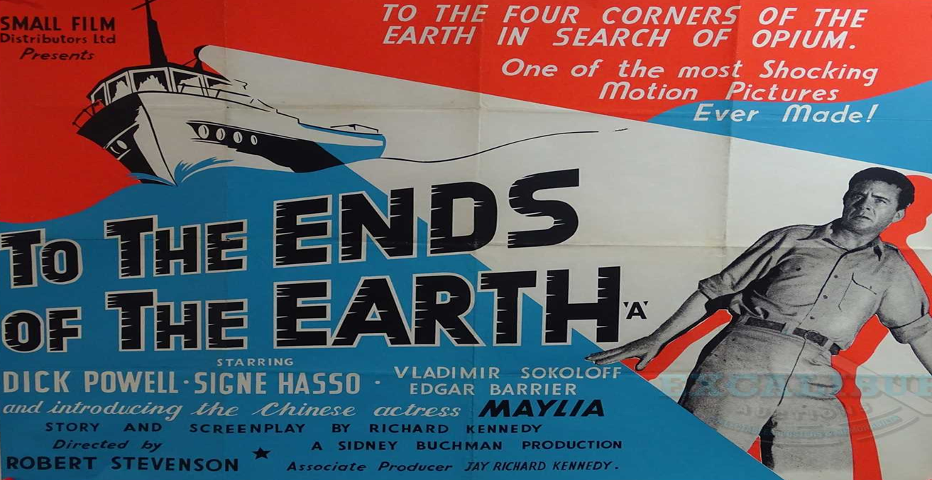 Thumbnail image for To the Ends of the Earth (1948 Thriller) (Starring: Dick Powell, Maylia, Signe Hasso)
