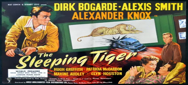 Thumbnail image for The Sleeping Tiger (1954 Thriller) (Starring: Dirk Bogarde, Alexis Smith, Alexander Knox)