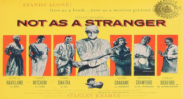 Thumbnail image for Not As A Stranger (1955 Drama) (Starring: Olivia de Havilland, Frank Sinatra, Robert Mitchum)