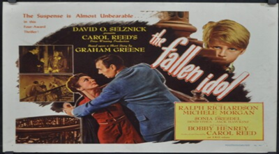 Thumbnail image for The Fallen Idol (1948 Thriller) (Starring: Bobby Henrey, Sonia Dresdel, Ralph Richardson)