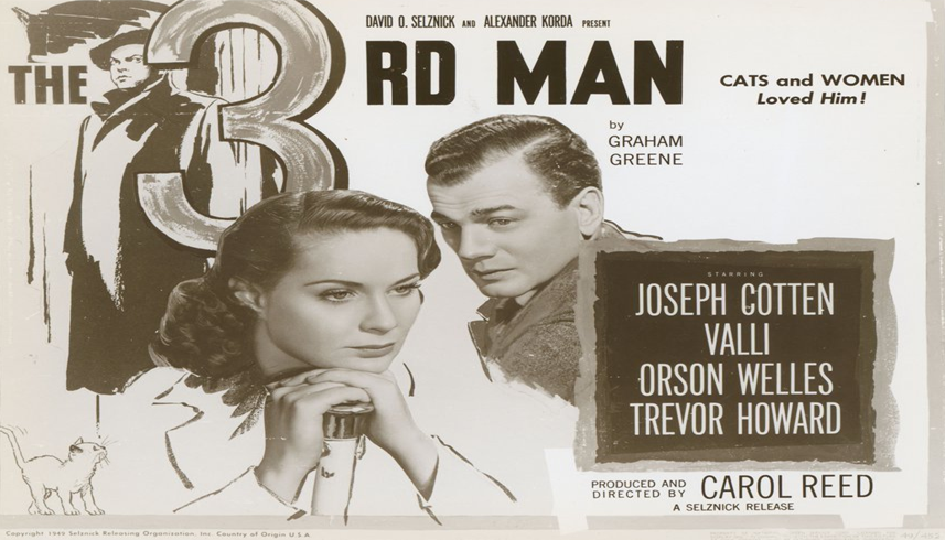 Thumbnail image for The Third Man (1949 Mystery) (Starring: Orson Welles, Joseph Cotten, Alida Valli)