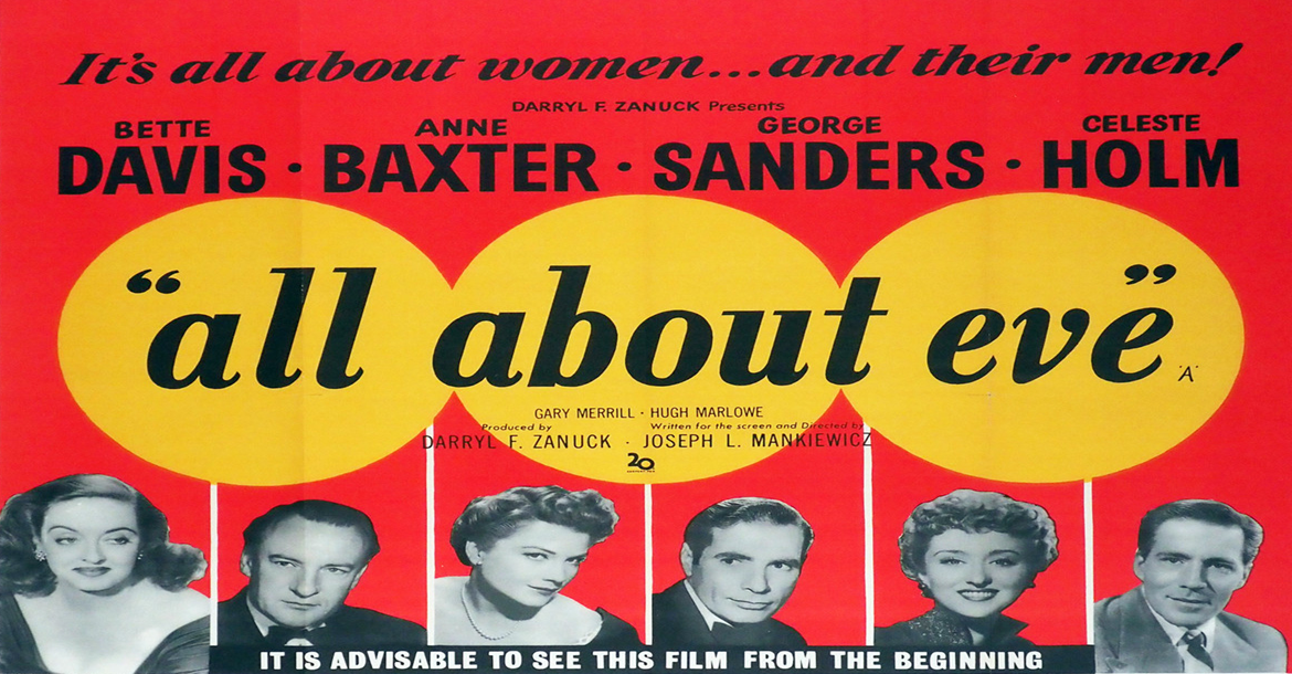 Thumbnail image for All About Eve (1950 Comedy Drama) (Starring: Bette Davis, Anne Baxter, George Sanders)
